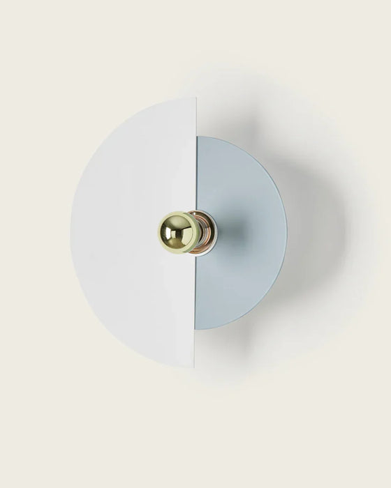 Haban 180mm Small Wall Light Gold & White - ARO.A1053/15/ORO+1088/25/BCO
