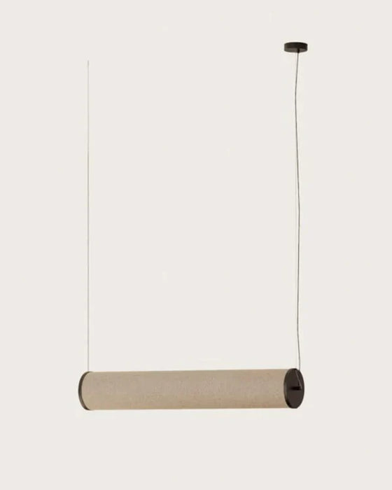 Nooi Linear Pendant Light Black Marble & Cream - ARO.C1276/L