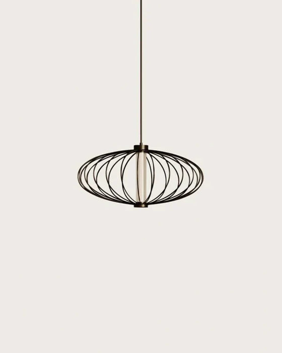 Pepo LED Disc Pendant Light 15W 2700k Matte Black or Matte Brass