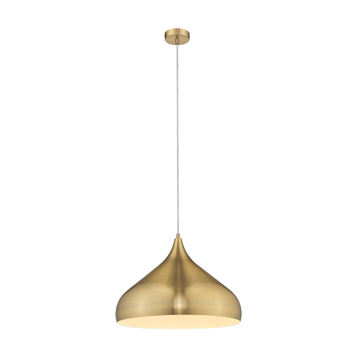 Buy Pendant Lights Australia Nova Pendant Light W420mm Brushed Copper Metal - 31431