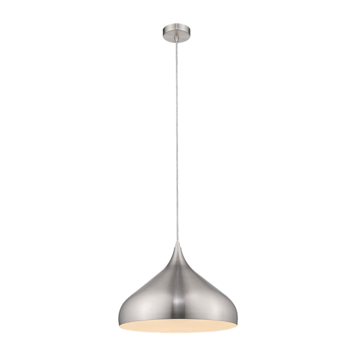 Buy Pendant Lights Australia Nova Pendant Light W420mm Brushed Nickel Metal - 31432