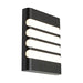 Buy Exterior Wall Lights Australia Odessa LED Grill Exterior Wall Light Black Metal 3 CCT - ODES1EGBLK