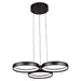 Buy Cluster Pendants Australia Olympus LED Cluster 3 Lights Black 3CCT - OLYM3PLEDBLK