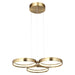 Buy Cluster Pendants Australia Olympus LED Cluster 3 Lights Gold 3CCT - OLYM3PLEDGLD