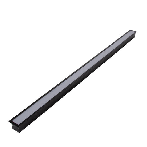 Buy Strip Light Profiles Australia Omega Strip Light Profile Black Aluminium - 22074
