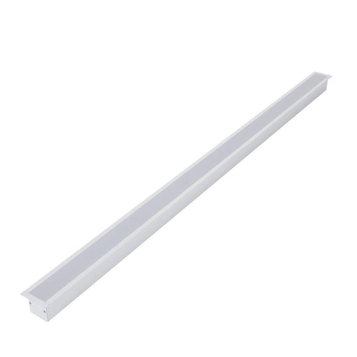 Buy Strip Light Profiles Australia Omega Strip Light Profile White Aluminium - 22075