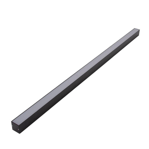 Buy Strip Light Profiles Australia Omega Surface Strip Light Profile Black Aluminium - 22076