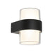 Buy Up / Down Wall Lights Australia Otara Up & Down Wall 2 Lights Black 3CCT - OTAR2EBLK