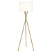 Buy Floor Lamps Australia Denise 1 Light Floor Lamp Antique Gold & Ivory - DENISE FL-AGIV