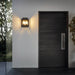 Buy Exterior Wall Lights Australia Soncino 2 Light Wall Light Black - 97294