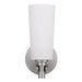 Buy Wall Sconce Australia Delmar 1 Light Wall Light Nickel / Opal Matt - DELMAR WB-NKOM