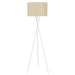Buy Floor Lamps Australia Denise 1 Light Floor Lamp White & Wheat - DENISE FL-WHWT