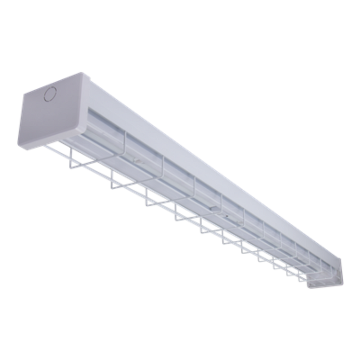 Buy LED Batten Lights Australia Park LED Batten Light Wire Guard L1230mm White Metal 3CCT - 66063