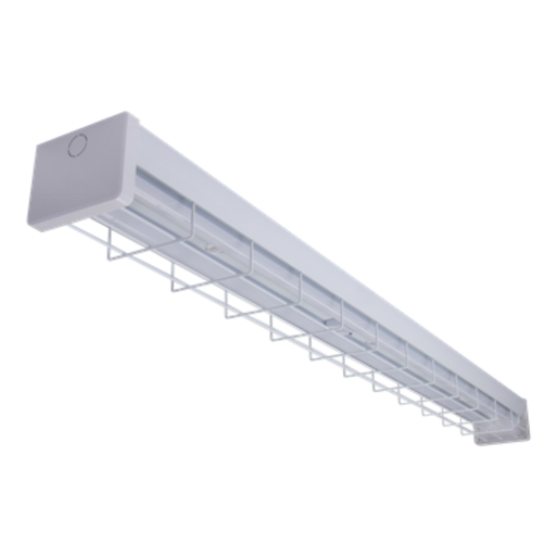 Buy LED Batten Lights Australia Park LED Batten Light Wire Guard L1230mm DIM Sensor White Metal 3CCT - 66065