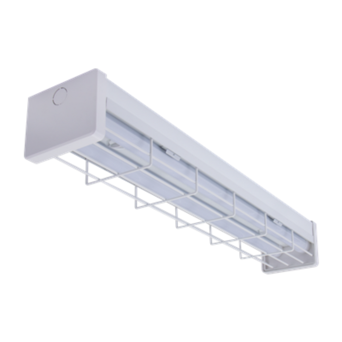 Buy LED Batten Lights Australia Park LED Batten Light L620mm Wire Guard DIM Sensor White Metal 3CCT - 66062
