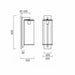 Buy Wall Sconce Australia Perova 1 Light Large Wall Light Brass - PEROVA EX50-BRS