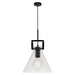 Buy Pendant Lights Australia Pierre Pendant Light Black - PIER1PBLK