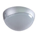 Buy Outdoor Close To Ceiling Lights Australia Polydome Outdoor Close To Ceiling Light W250mm Silver Polycarbonate - 18647