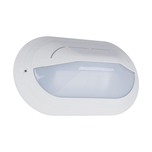 Buy Bunker Lights Australia Polyring Oval Eyelid Bunker Light W295mm White Polycarbonate - 18477
