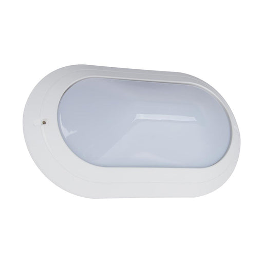 Buy Bunker Lights Australia Polyring Oval Bunker Light W295mm White Polycarbonate - 18481
