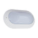 Buy Bunker Lights Australia Polyring Oval Bunker Light W295mm White Polycarbonate - 18481