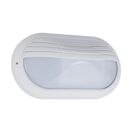 Buy Bunker Lights Australia Polyring Oval Eyelid Bunker Light W270mm White Polycarbonate - 18617