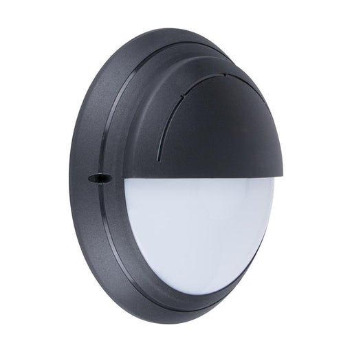 Buy Bunker Lights Australia Polyring Round Eyelid Bunker Light W295mm Black Polycarbonate - 18475