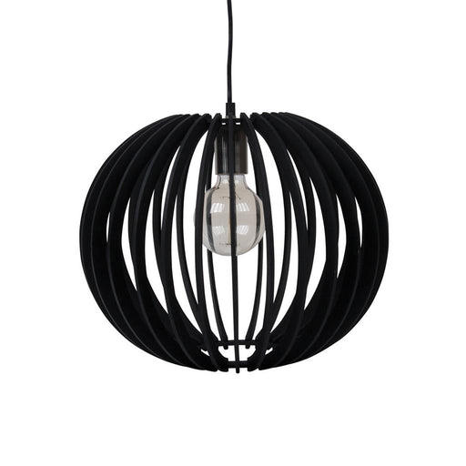 Buy Pendant Lights Australia Puffin Pendant Light W400mm Brown Timber - 31021