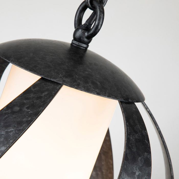 Blacksmith Ceiling Lanterns Old Black & Opal - QN-BLACKSMITH-P-OBK