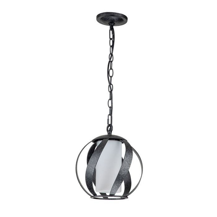 Blacksmith Ceiling Lanterns Old Black & Opal - QN-BLACKSMITH-P-OBK