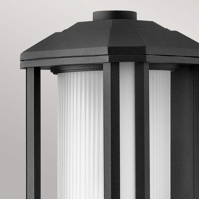 Castelle Medium Wall Light Black & White - QN-CASTELLE-M-BLK