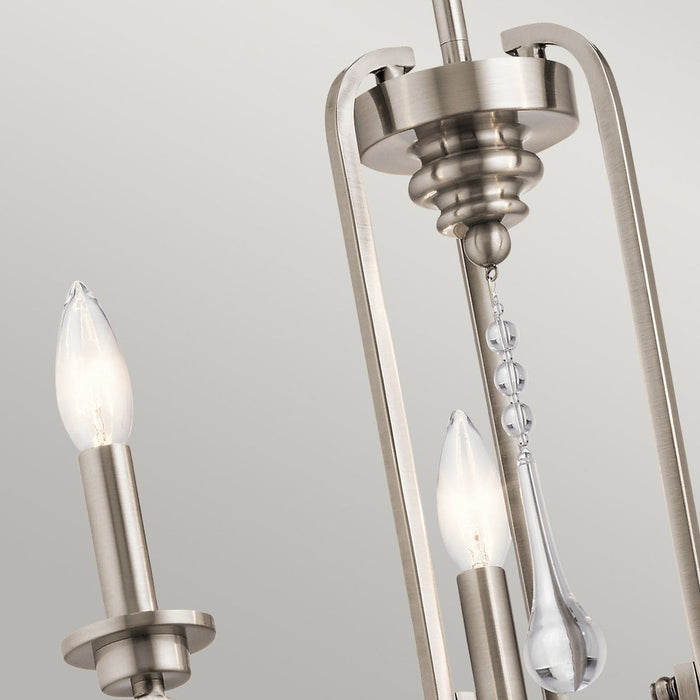 Karlee 3 Light Pendant Classic Pewter - QN-KARLEE3