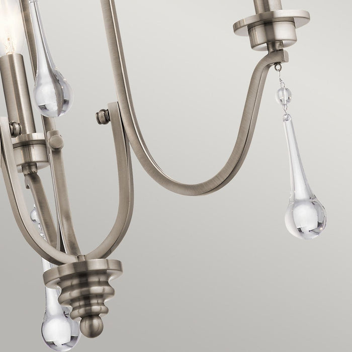 Karlee 3 Light Pendant Classic Pewter - QN-KARLEE3