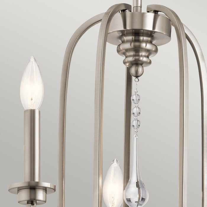 Karlee 5 Light Pendant Classic Pewter - QN-KARLEE5