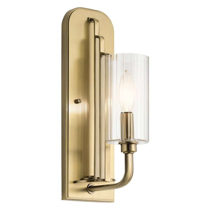 Kimrose Wall Light Brushed Natural Brass - QN-KIMROSE1-BNB