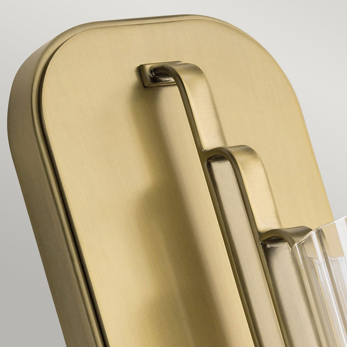 Kimrose Wall Light Brushed Natural Brass - QN-KIMROSE1-BNB