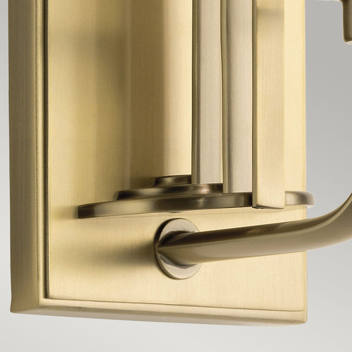Kimrose Wall Light Brushed Natural Brass - QN-KIMROSE1-BNB