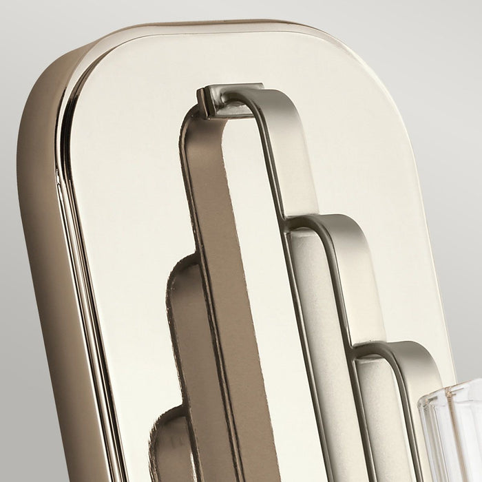 Kimrose Wall Light Polished Nickel - QN-KIMROSE1-PN