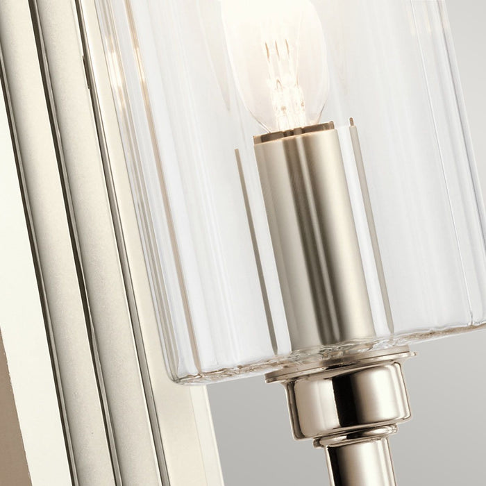 Kimrose Wall Light Polished Nickel - QN-KIMROSE1-PN