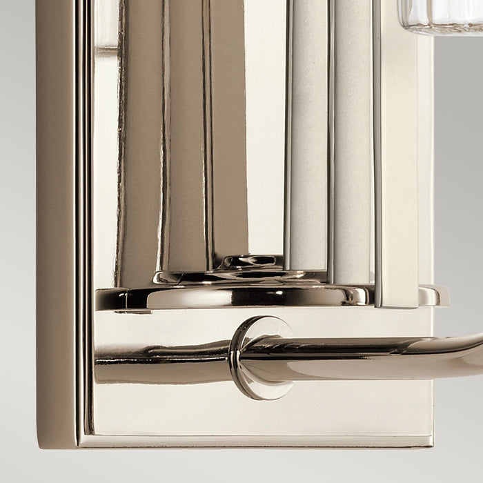 Kimrose Wall Light Polished Nickel - QN-KIMROSE1-PN