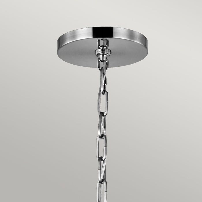 Loras 6 Light Pendant Chrome or Clear - QN-LORAS6