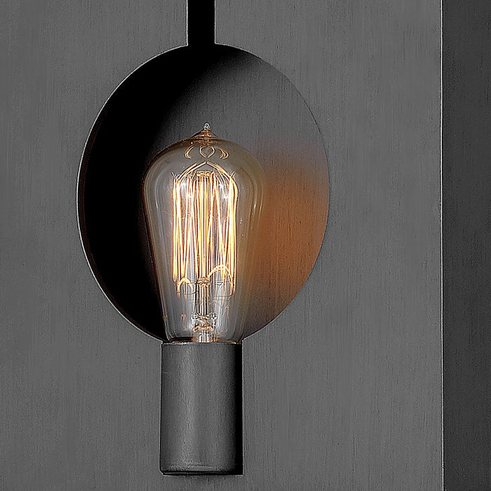 Ludlow Wall Light Brushed Graphite - QN-LUDLOW1-GR