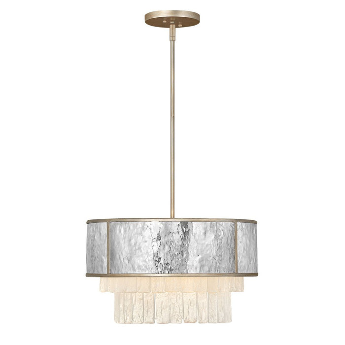 Reverie 4 Light Semi-Flush Mount Light Champagne Gold or Crystal - QN-REVERIE-4P-CPG