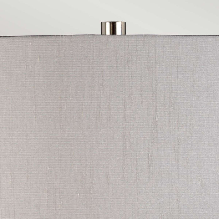 Sola 2 Light Table Lamp Polished Nickel & Titanium - QN-SOLA-TL-L