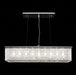 Buy Crystal Pendant Lights Australia Rainbow Crystal Pendant 6 Lights W600mm Chrome 5000K - 35048