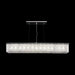 Buy Island Pendant Lights Australia Rainbow Island Pendant 9 Lights W900mm Crystal / Chrome 5000K - 35049