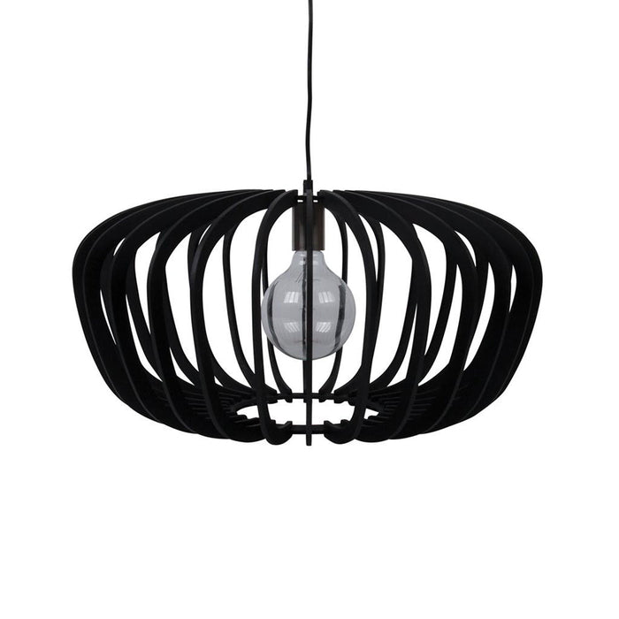 Buy Pendant Lights Australia Rorin Pendant Light W600mm Black Timber - 31010