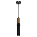 Buy Mini Pendants Australia Rolo Mini Pendant Light Black / Gold - ROLO1PBKG