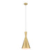 Buy Pendant Lights Australia Ruby Pendant Light W180mm Brushed Brass Metal - 31392