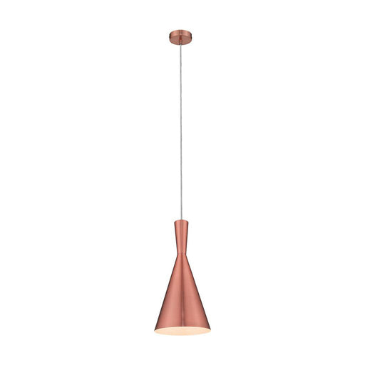 Buy Pendant Lights Australia Ruby Pendant Light W180mm Brushed Copper Metal - 31393